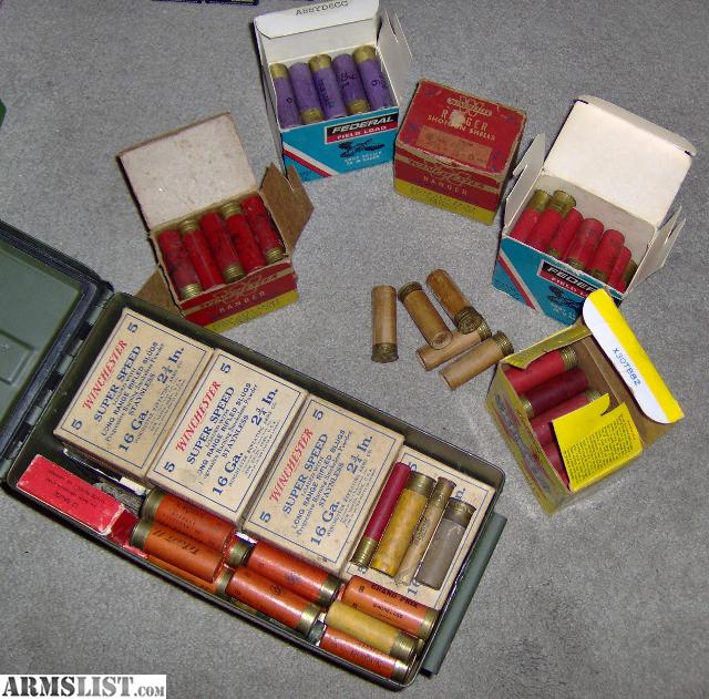 Armslist For Saletrade Vintage Paper Shotgun Shell Lot 5086